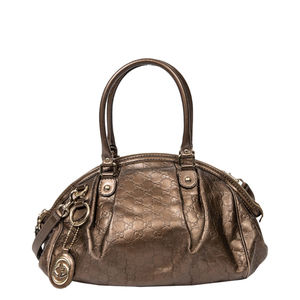 Sukey Boston PM Guccissima Leather